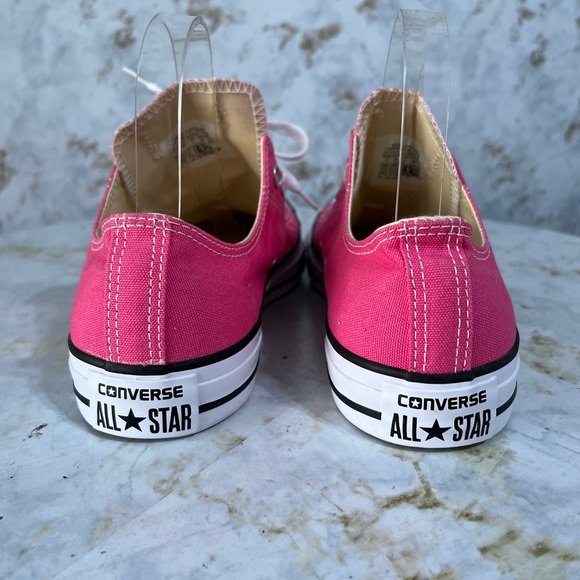 Converse All Star Chuck Taylor Women's Size 9 Shoes Pink White Low Top Sneakers - Picture 5 of 9